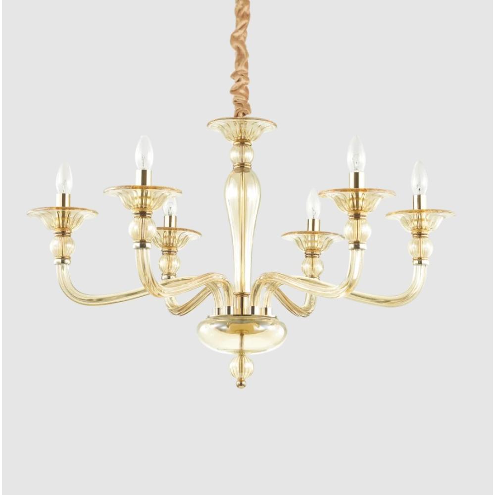 skleneny luster handmade ustami fukany jedinecny elegantny luxusny lampa glamour klasicky vila zamok obyvacka kuchyna.jpg